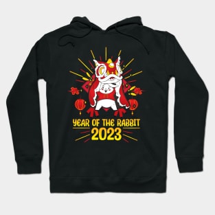 Good Luck Zodiac Happy Chinese New Year of the Rabbit Hoodie